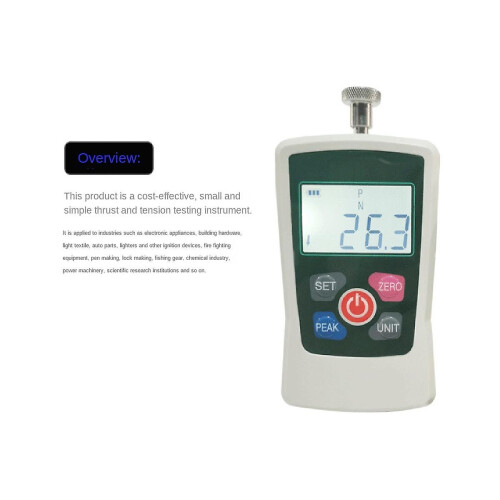 Small Digital Push Pull Force Gauge Portable Dynamometer Gauge Zmf-2-500n Pull Tester Kilogram Pull 1