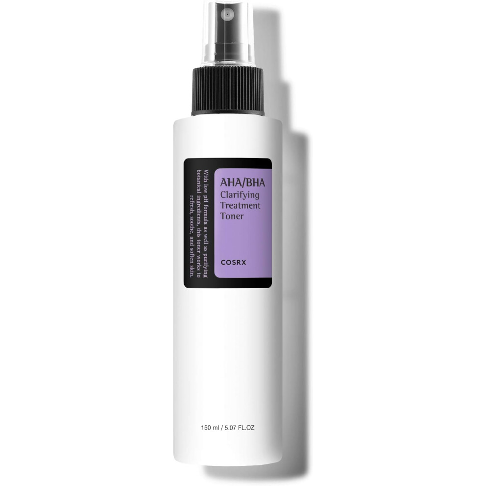 COSRX Exfoliating Facial Treatment Toner Essence Whiteheads Pores Uneven Skin150ml 5.07fl.oz Skin Care Animal Testing Free Paraben Free Alcohol Free
