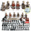 6pcs Wwii Soviet Russian Soldiers Mini Figures Kit 1