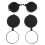 3 Pcs Objective Lens Replacement Rubber Binoculars Monocular Protective 3