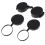 3 Pcs Objective Lens Replacement Rubber Binoculars Monocular Protective 2