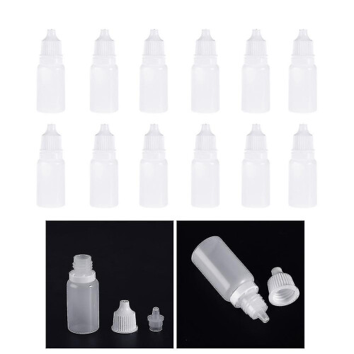 50pcs Plastic Dropper Bottle 10ml Liquid Dropper Bottle Eye Dropper Bottle 1