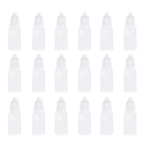 50pcs Plastic Dropper Bottle 10ml Liquid Dropper Bottle Eye Dropper Bottle 2