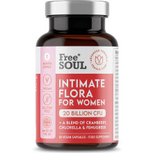 Probiotics for Women - Comprehensive Bio Cultures for Women's Intimate Flora, 20 Billion CFU Fortified with 15,000mg Cranberry, Fenugreek 60 Capsules
