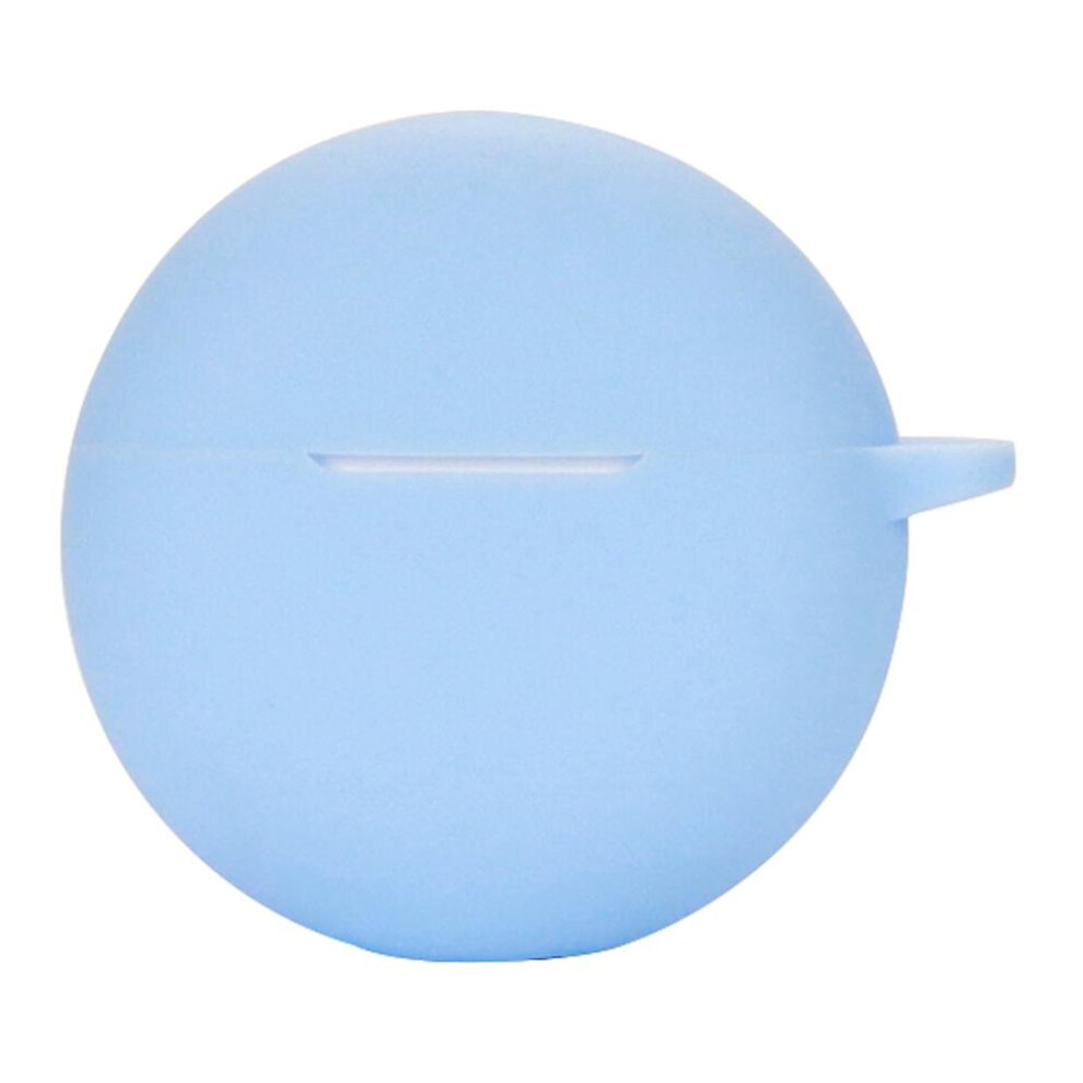 (Sky Blue) For Oppo Enco Buds2 Bluetooth Earphone Charging Bin Protective Case Flexible Silicone Sleeve Cover Sky Blue 9033322867823