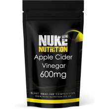 Nuke Nutrition Apple Cider Vinegar Capsules with Mother - 180 Capsules - High Strength ACV