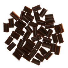 4x Pieces Salon Diy U Tip Keratin Beads Rebond Nail Shaped Fusion Glue Brown