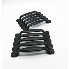 10 Pieces Qrity Black Door Handle Furniture Handle Bar Handle Kitchen Handle Drawer Handle Item Handle Kitchen Accessories Pulls--