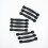 10 Pieces Qrity Black Door Handle Furniture Handle Bar Handle Kitchen Handle Drawer Handle Item Handle Kitchen Accessories Pulls-- 5