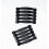 10 Pieces Qrity Black Door Handle Furniture Handle Bar Handle Kitchen Handle Drawer Handle Item Handle Kitchen Accessories Pulls-- 2