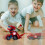 Electric, automatic dinosaur shape-shifter with flashes and sounds 6