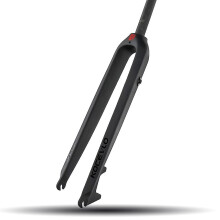 3k Carbon Fiber Bike Fork 1-1/8inch Rigid Disc Brake Bicycle Forks Straight Tube 28.6mm,29er