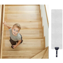 Anti-slip Strips For Stairs Transparent Anti-slip Strips For Stairs 10 Cm X 60 Cm Pack Of 15