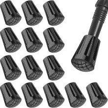 2023 New Rubber Tips For Walking Sticks Nordic Walking Poles Rubber Buffer Replacement Feet Rubber Ends Caps
