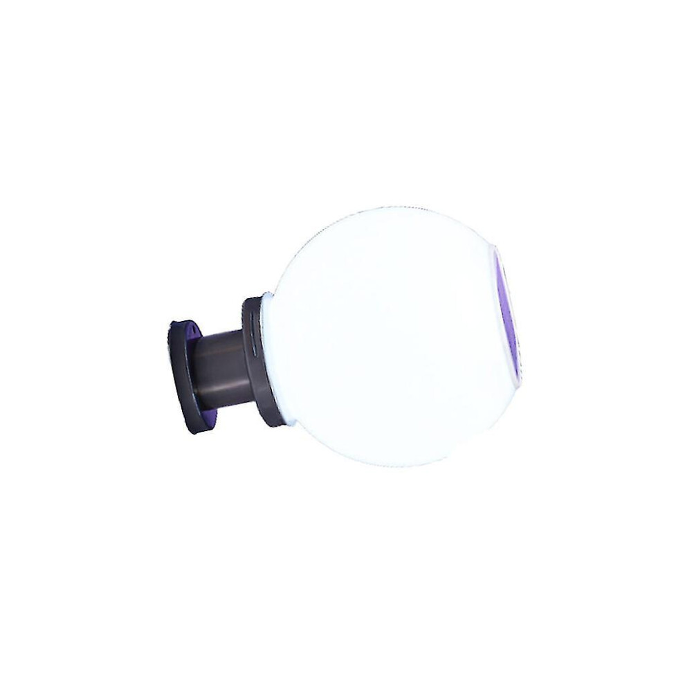 (White Light, 30cm) Solar Powered Round Ball Lamp Waterproof Solar Powered Body Induction Lamp For Outdoor Garden Backyard