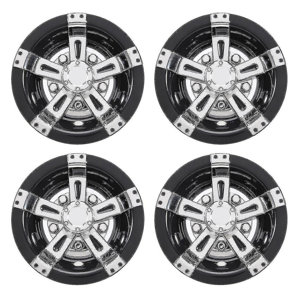 4Pcs 8Inch Golf Cart Wheel Cover, 5 Spoke Design Hub Cap For Golf Carts For Car, 9033322896939