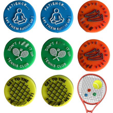 Funny Tennis Racket Dampers - Unique Vibration Absorbers (2 Sets)