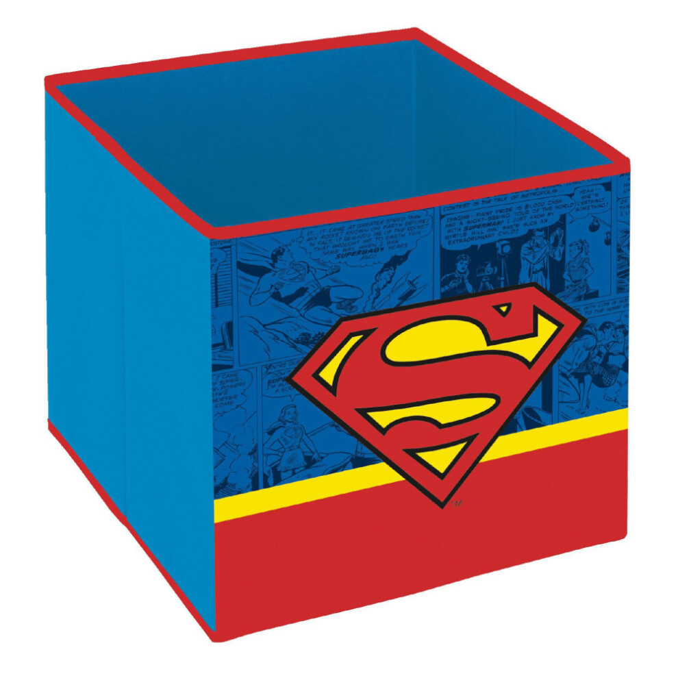 Dc Comics Superman Toy Storage Box 31 X 31 X 31 Cm