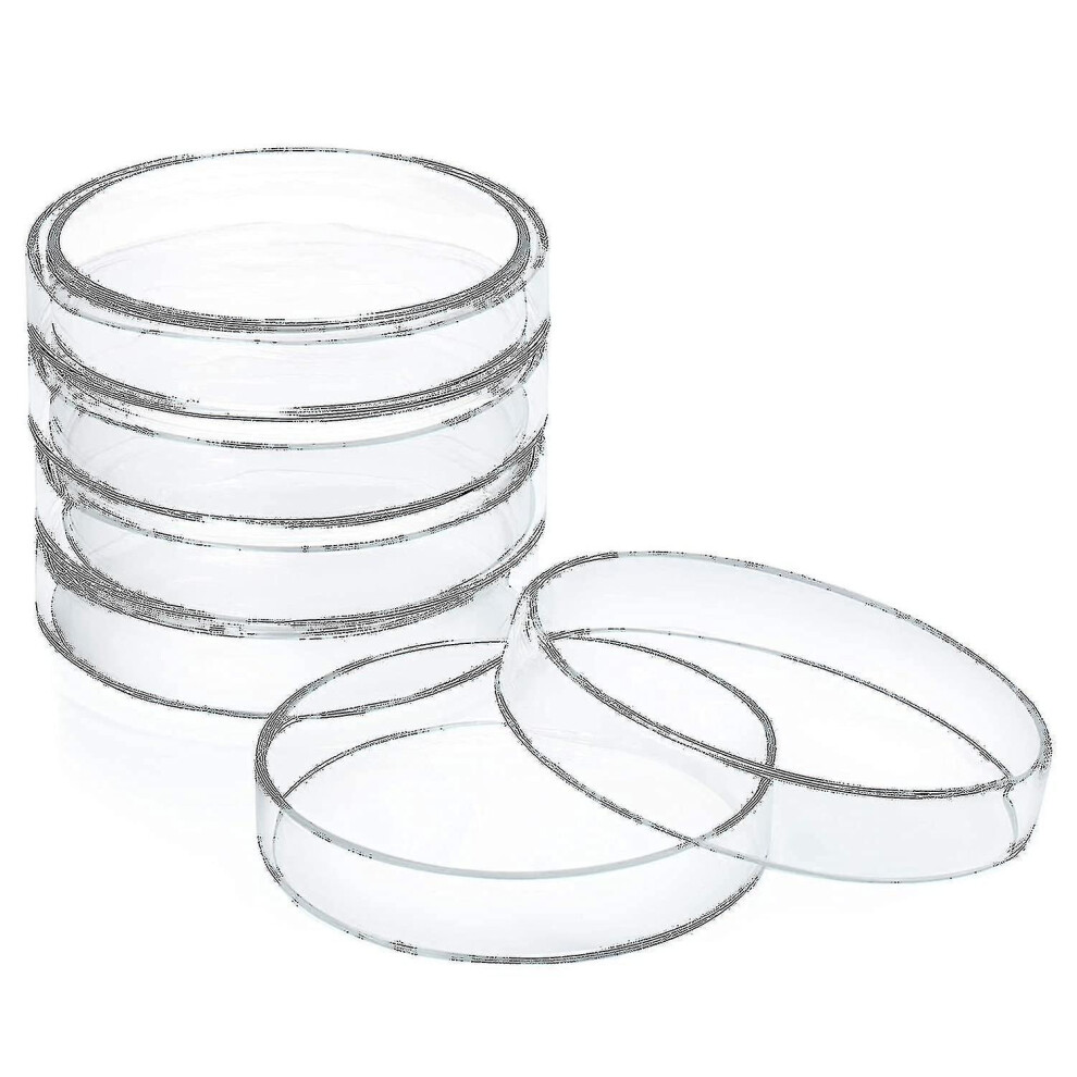 90mm Petri Dish 50 Pcs Glass Petri Dishes With Lids Laboratory