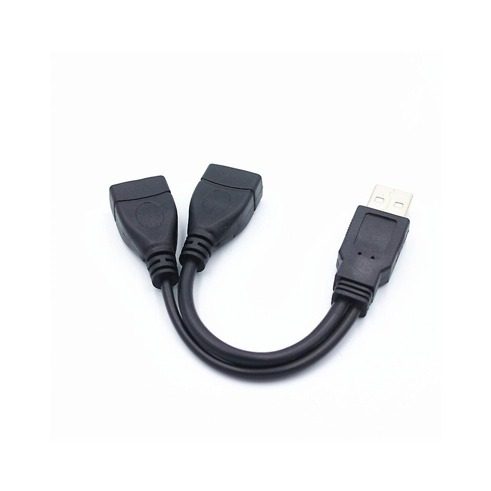 Ryra 1Pc Usb 3.0 A 1 Male To 2 Dual Usb Female Data Hub Power Adapter Y Splitter Usb Charging 4522139525507