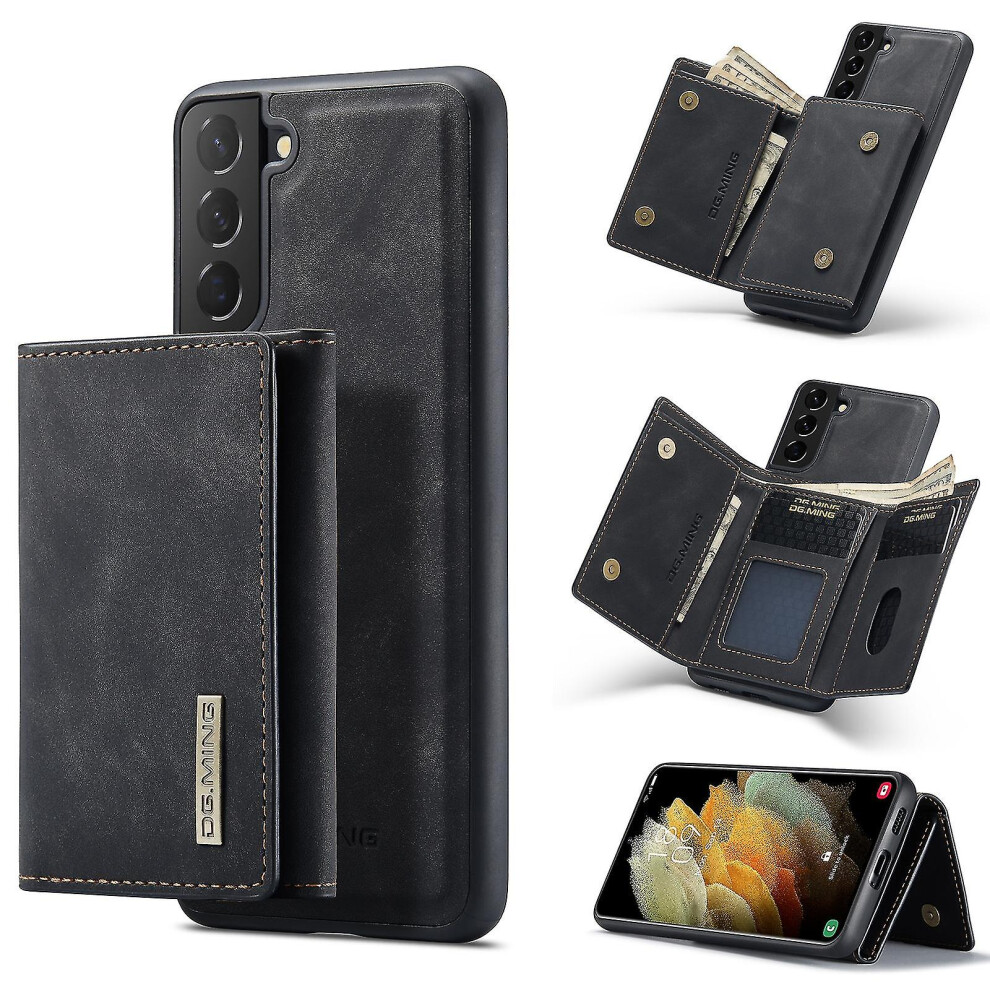 (Black) For Samsung Galaxy S21 Dg.ming M1 Series Cover Black 9497821264482