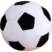Plush Soccer Balls Fluffy Stuffed Soccer Ball Plush Pillow Soft Plush Soccer Ball Pillow Durable Soccer Ball Stuffed Toy Stuff Soccerball Gift For Kid