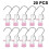 20 Pcs Boot H Clips,laundry Hook Hanging Clothes Pins,less 1