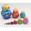Russian Nesting Dolls, 10-piece Matryoshka Colourful Stacking Toy Doll 4