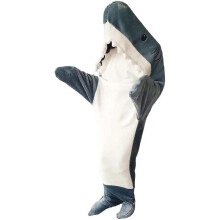 Shark Blanket Hoodie Costume Shark Sleeping Bag