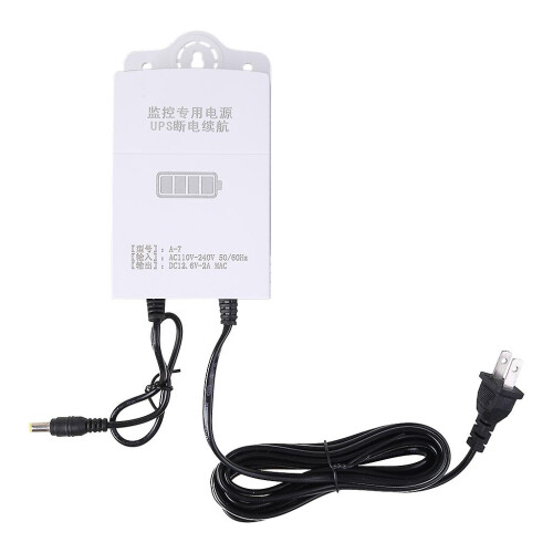 12v-2a Uninterruptible Power Supply Mini Ups Battery Backup Surge Protector