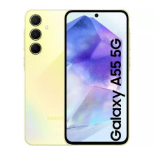 Samsung Galaxy A55 5G Mobile Smart Phone 128GB Awesome Lemon new 2024 - Refurbished