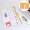 4 Sets/20pcs Kraft Notebooks Page Tabs A5 Binder Inserts Insertable Binder Tabs Binder Dividers Binder Tabs 4