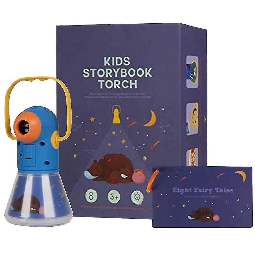 Kids Multifunctional Story Projector, Light Projector Story Projector Kids Torch Storybook Projector, Night Lights Projector Storybook Toy, Educationa