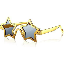 Star Shaped Sunglasses Pentagram Sunglasses Novelty Sunglasses For Kids Adults Christmas Party Fancy Dress