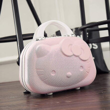 Liangnv 14 Inch Hello Kitty Cosmetic Case Box Beauty Makeup Bag Organizer Cartoon Hellokitty Travel