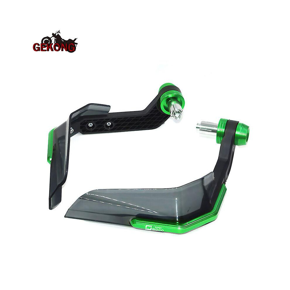 (A-) For Super Soco Cpx Cux Tc 50/Max/Wanderer Ts 2020-2021 Motorcycle Handguard Shield Hand Guard Protector Windshield Green 9353840033723