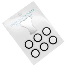 6pack Transducer Discs For Optimyst Spares, Replacement Disks For Electric Heater Fire