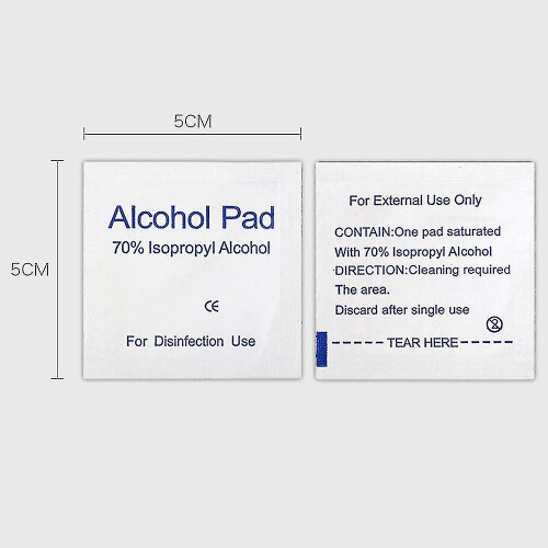 100 Pcs Alcohol Pad 1