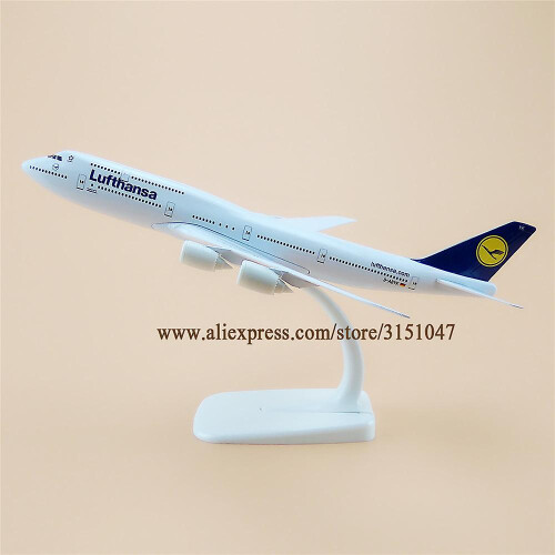 20cm Model Airplane Air Lufthansa B747 Boeing 747-8 Airways Airlines ...
