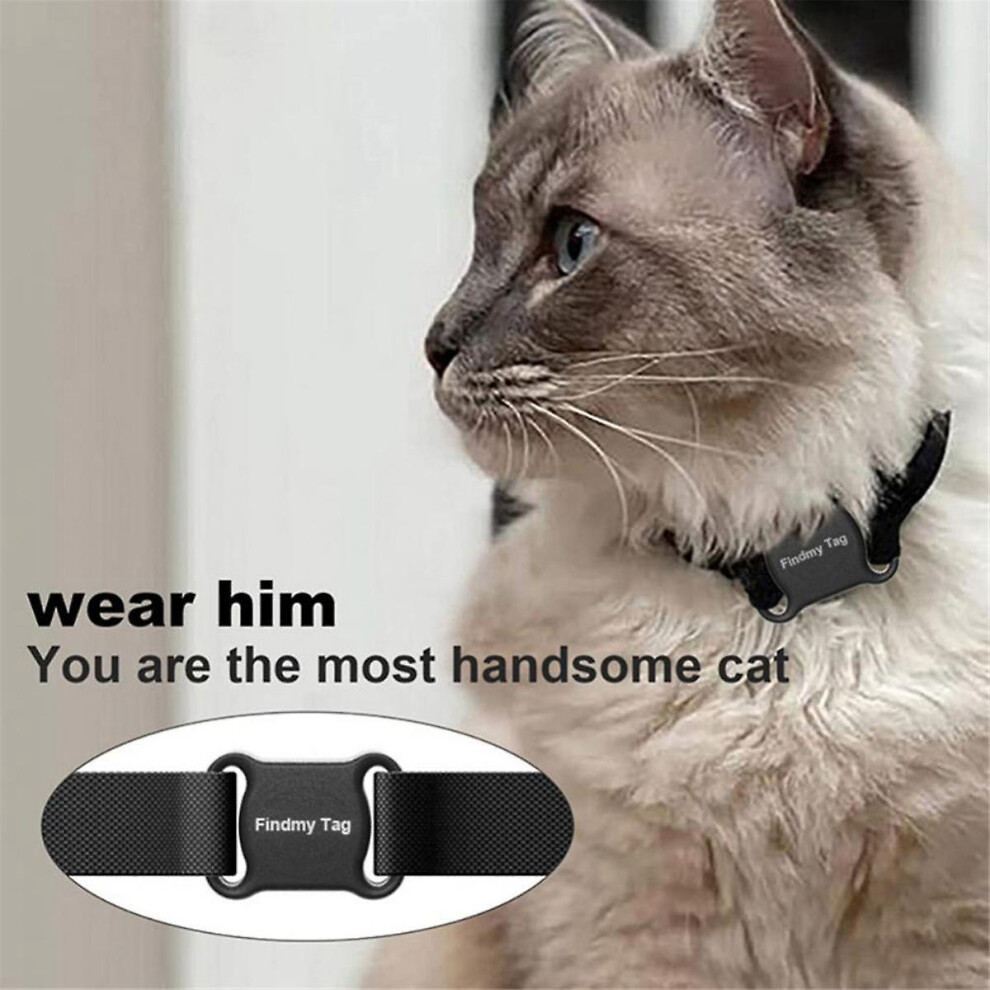 Mini Gps Tracker 2.4g Low-power Wifi Locator Car Pets Airtags Smart Finder Key Finder Positioning Findmy Tag App(white)