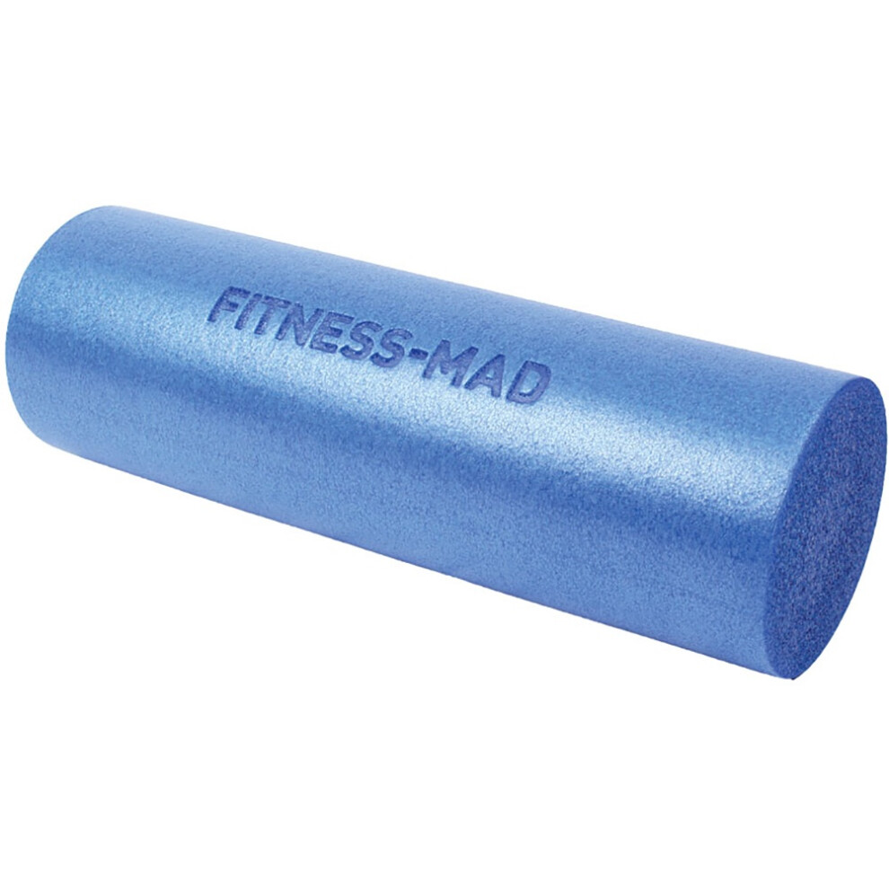 (36in, Blue) Fitness Mad Foam Roller