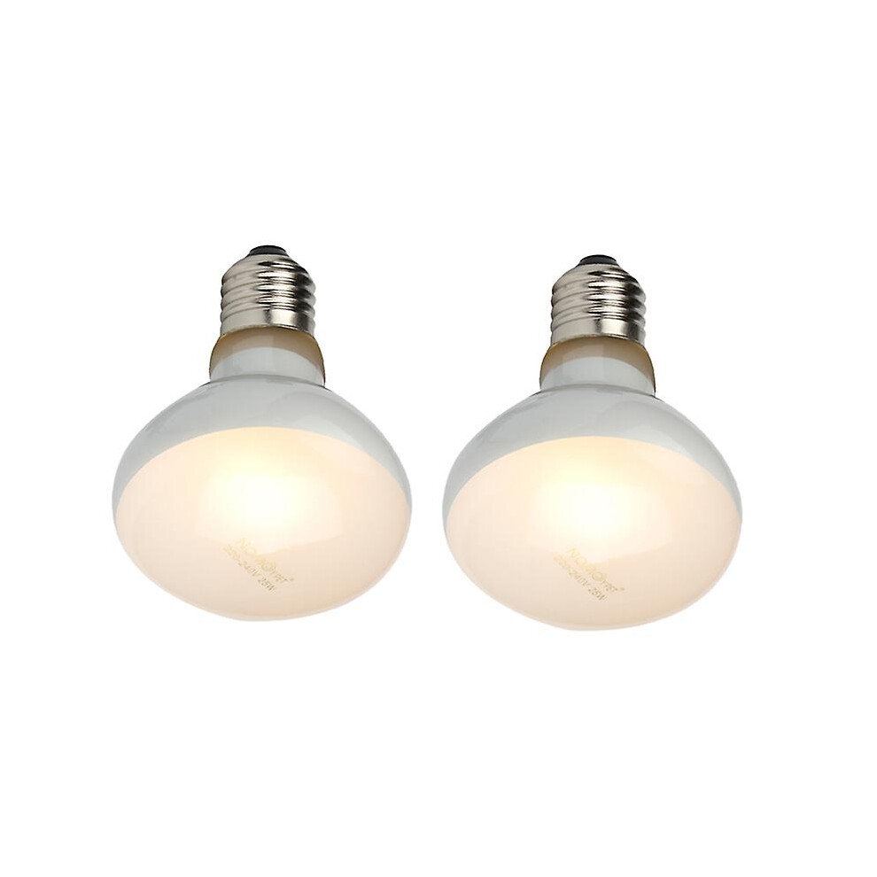 2 Pack Reptile Uvb Uva Heat Lamp Bulb For Truly -like Bright Heat For , Amphibian And (100 W)