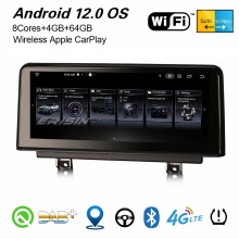 10.25" IPS 8-Core Android 12 Car Stereo For BMW 1er F20 F21 2er F22 F23 NBT DAB+ Satnav CarPlay WiFi Bluetooth 5.0 4GB+64GB