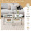 Costway 3-tier Oval Tempered Glass Coffee Table Center Table w/ Open Shelf White 3