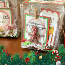 Elf Kit 24 Days Of Christmas,fun Elf Activities, Elf Props, Elf Xmas Kit, Countdown Fun Christmas