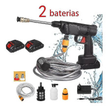 60 Bar 1500w Cordless High Pressure Car Washer Rechargeable Electric Water Foam Machine Compatible Battery