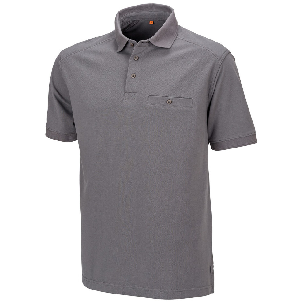 (XS, Workguard Grey) WORK-GUARD by Result Mens Apex Pique Polo Shirt