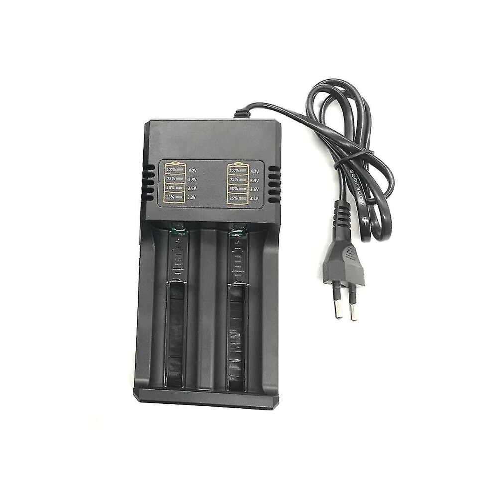 Battery Charger 3.7V 18650 16340 14500 - Rechargeable Battery Charger Charger Ft 9497821292591