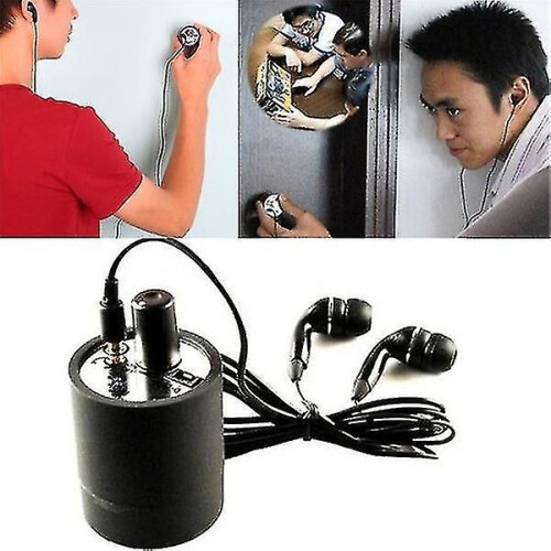 Ear Listen Through Wall Device Bug Eavesdropping Wall Microphone Voice Spy Accessories