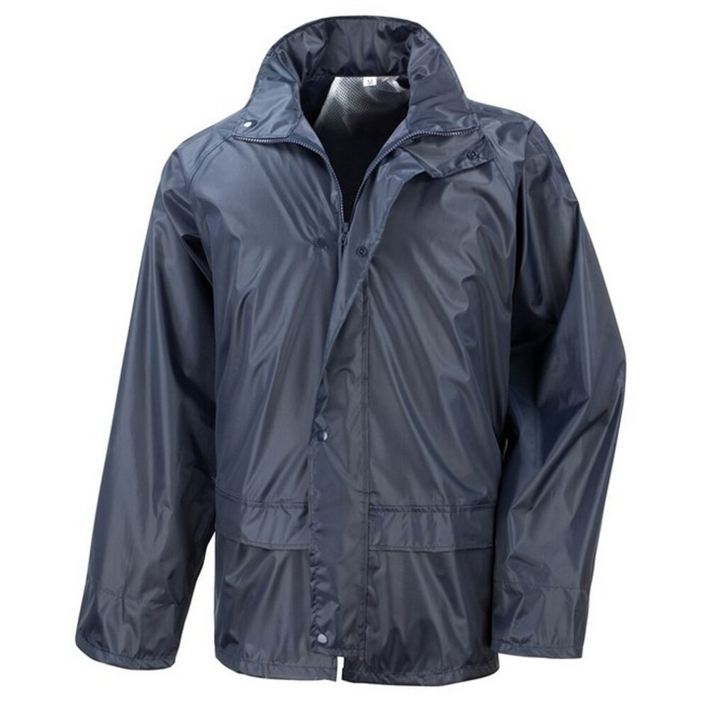 (L, Navy) Result Core Mens Waterproof Jacket